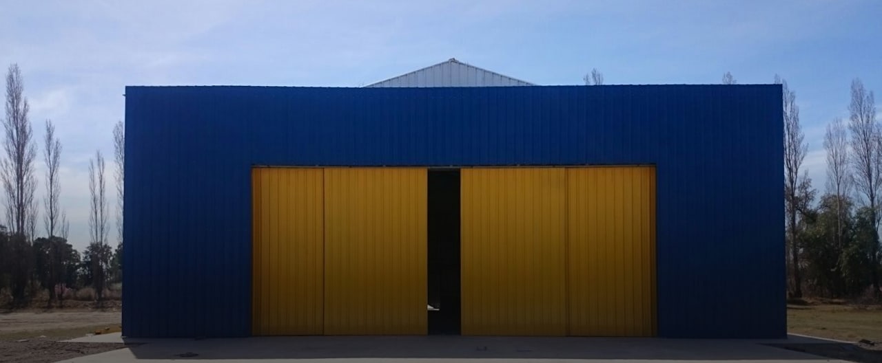 Hangar para helicopteros